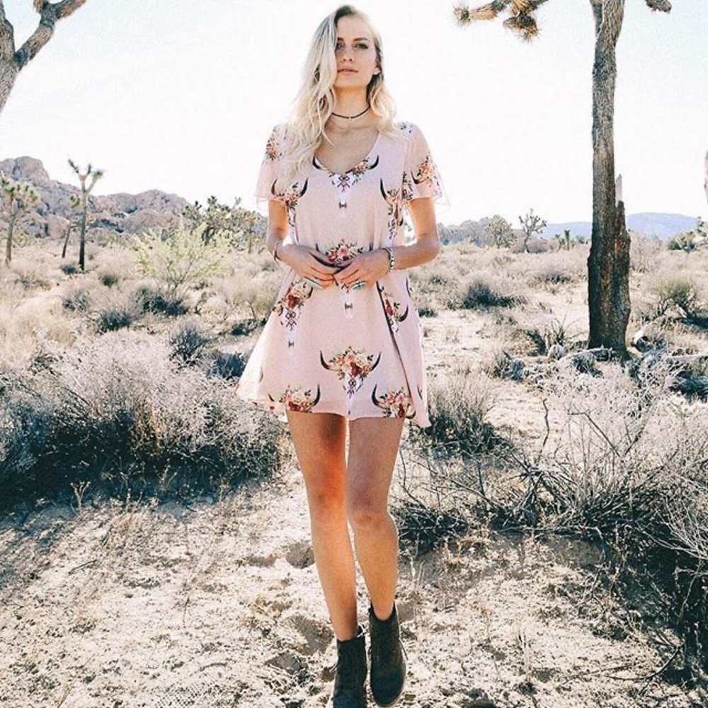 Show Me Your Mumu Kylie Mini Dress ~Frida Bullhead